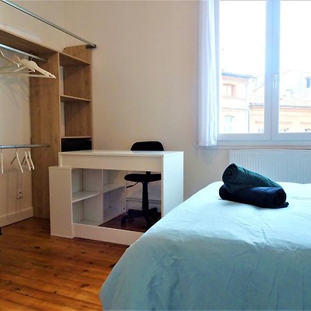 Chambre Privee Et Spacieuse Au Sein D'Un Logement Partage - Central, Quartier Villebourbon - 3 Chambres Doubles - 2 Balcons - Places De Stationnements Gratuites - 5 Min A Pied Gare Et Hypercentre Монтобан Екстериор снимка