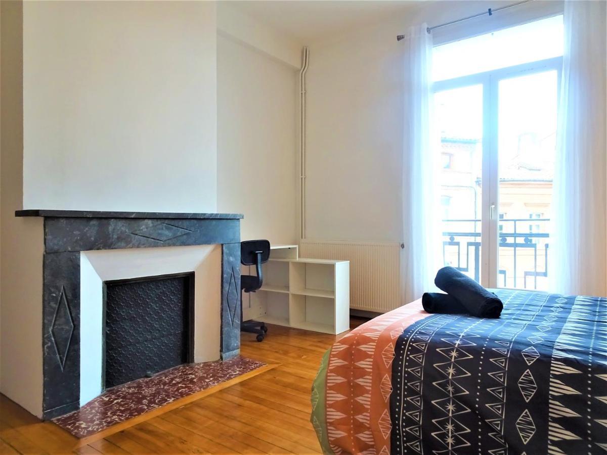 Chambre Privee Et Spacieuse Au Sein D'Un Logement Partage - Central, Quartier Villebourbon - 3 Chambres Doubles - 2 Balcons - Places De Stationnements Gratuites - 5 Min A Pied Gare Et Hypercentre Монтобан Екстериор снимка